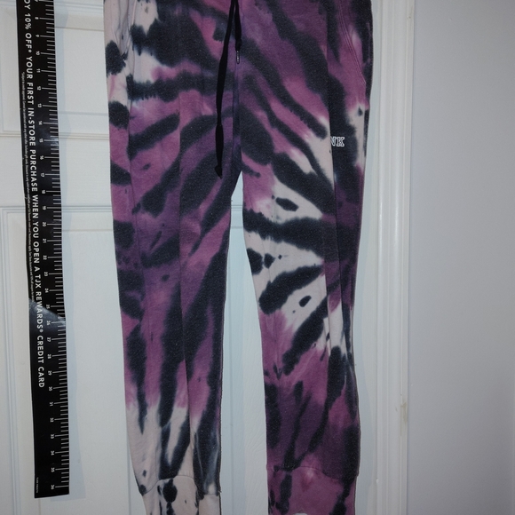 Newly Listed Mint Victoria's Secret Pink Tye Die Joggers Mint - Picture 6 of 12